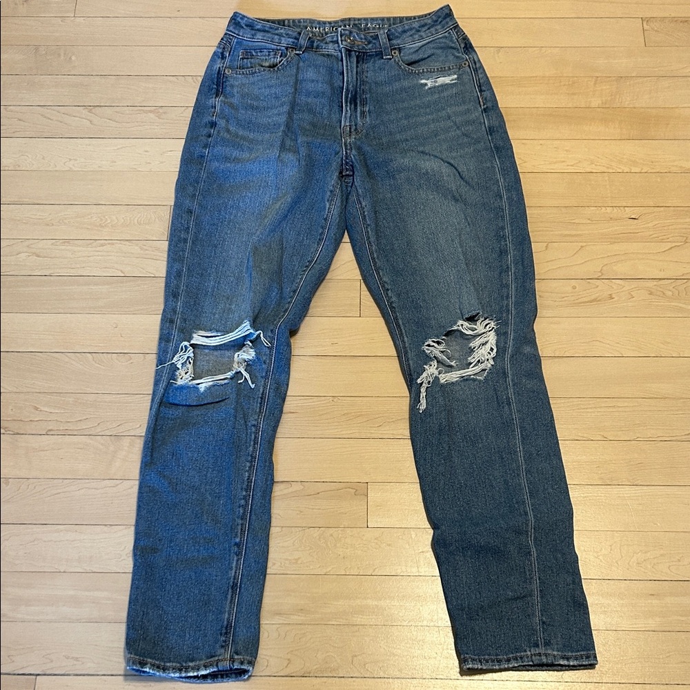 American Eagle Outfitters Blue Comfort Stretch Jeans